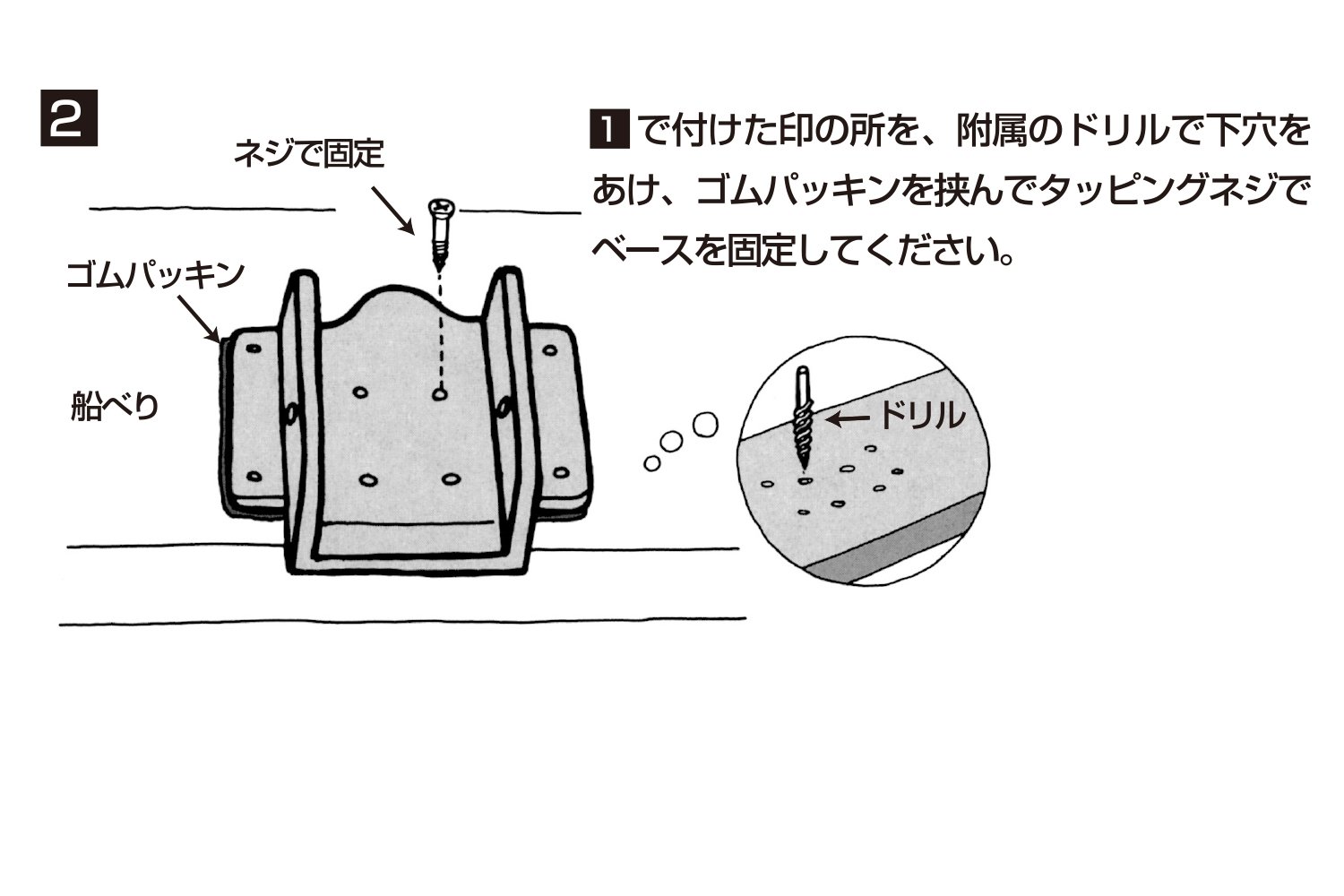 Amazon | 第一精工 竿受け用パーツ ラーク1800・2000用ベースセット