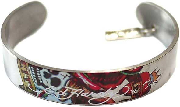 Amazon | Ed Hardy(エドハーディー) メンズ バングル