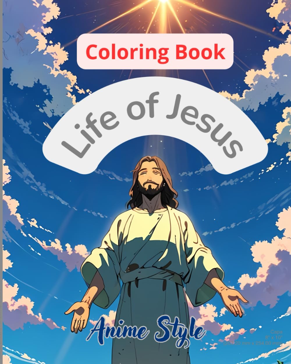 Life of Jesus: Coloring Book