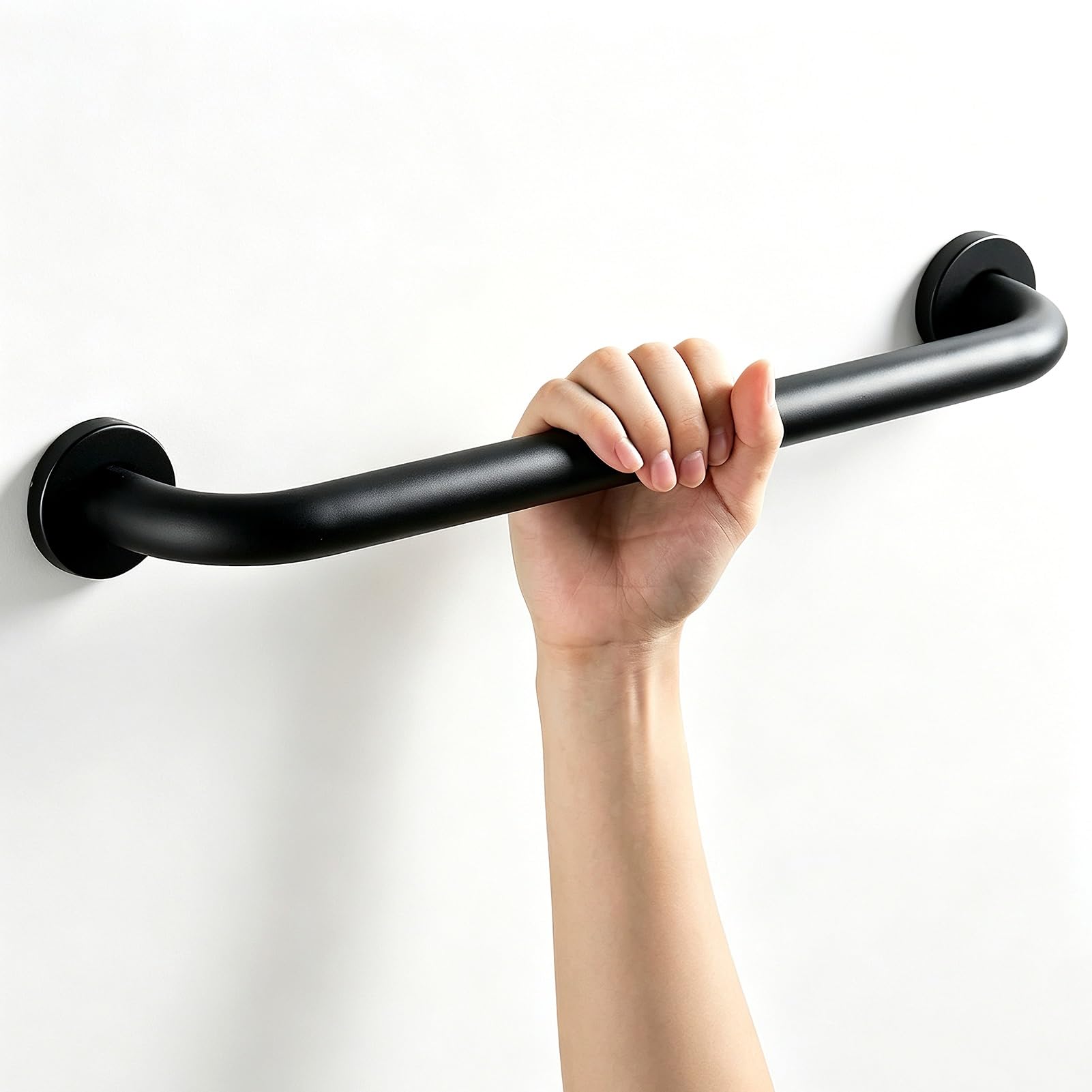 Fkxsxaz Grab Bars For Bathroom, 304 Stainless Steel Handrail, Non-Slip Shower Handle Toilete, Tub & Stairs, Safety Support Handles(1Ft/30Cm)