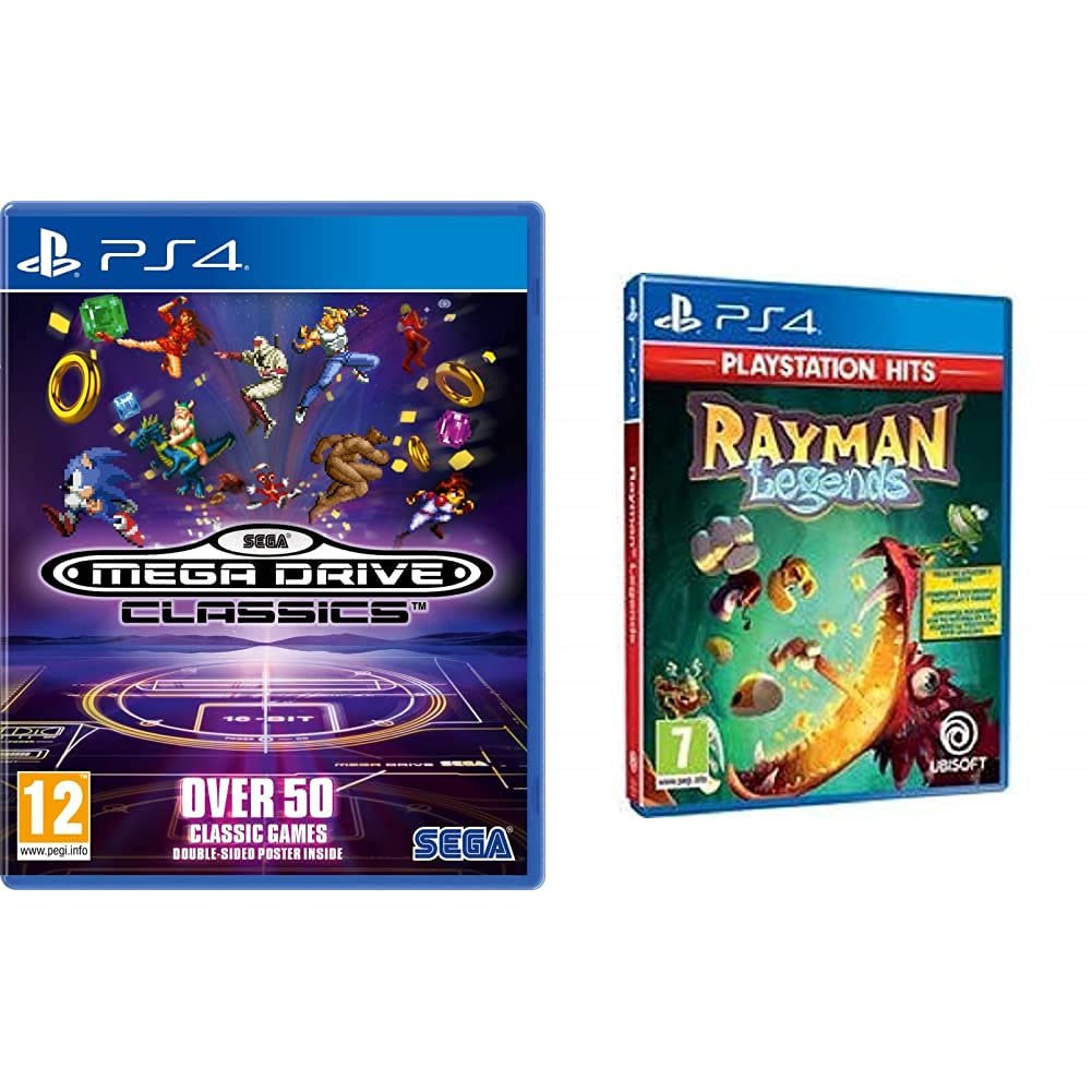 SEGA Mega Drive Classics (PS4) & Rayman Legends (PS4)