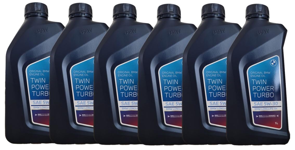 6x1L BMW ORIGINAL MOTORÖL 5W-30 TWIN POWER TURBO LONGLIFE 04 LL-04