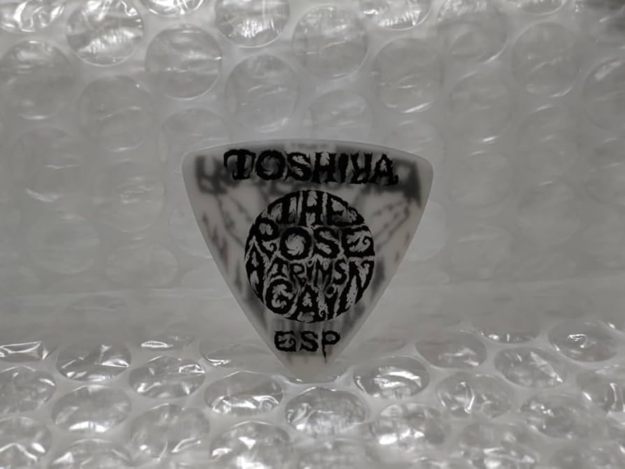 DIR EN GREY TOSHIYA ピック　戦利品　2008〜2010 DIR EN GREY Toshiya ピック ライブ戦利品 Toshiya | DIR EN