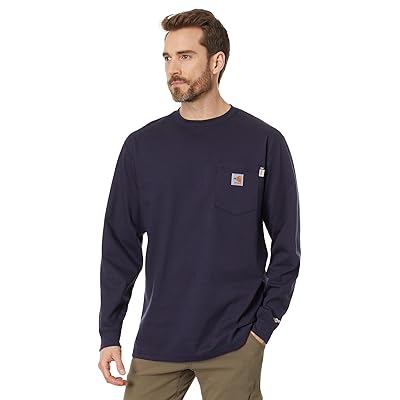 Carhartt Flame Resistant (FR) Force Cotton Long Sleeve T Shirt Men