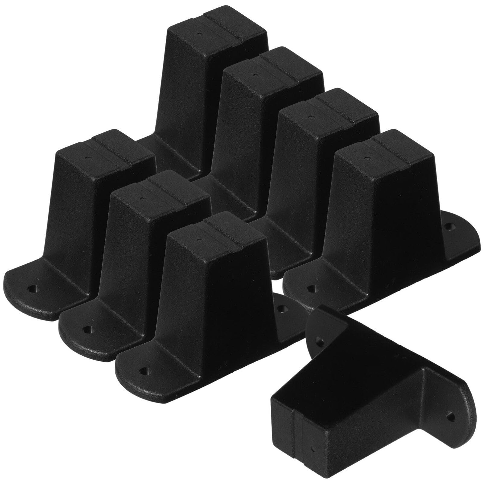 WOFASHPURET 8pcs Luggage Feet Pads Replacement Parts Sturdy Suitcase Bottom Stand Stylish Design for Versatile Luggage Accessories Prevents Scraping