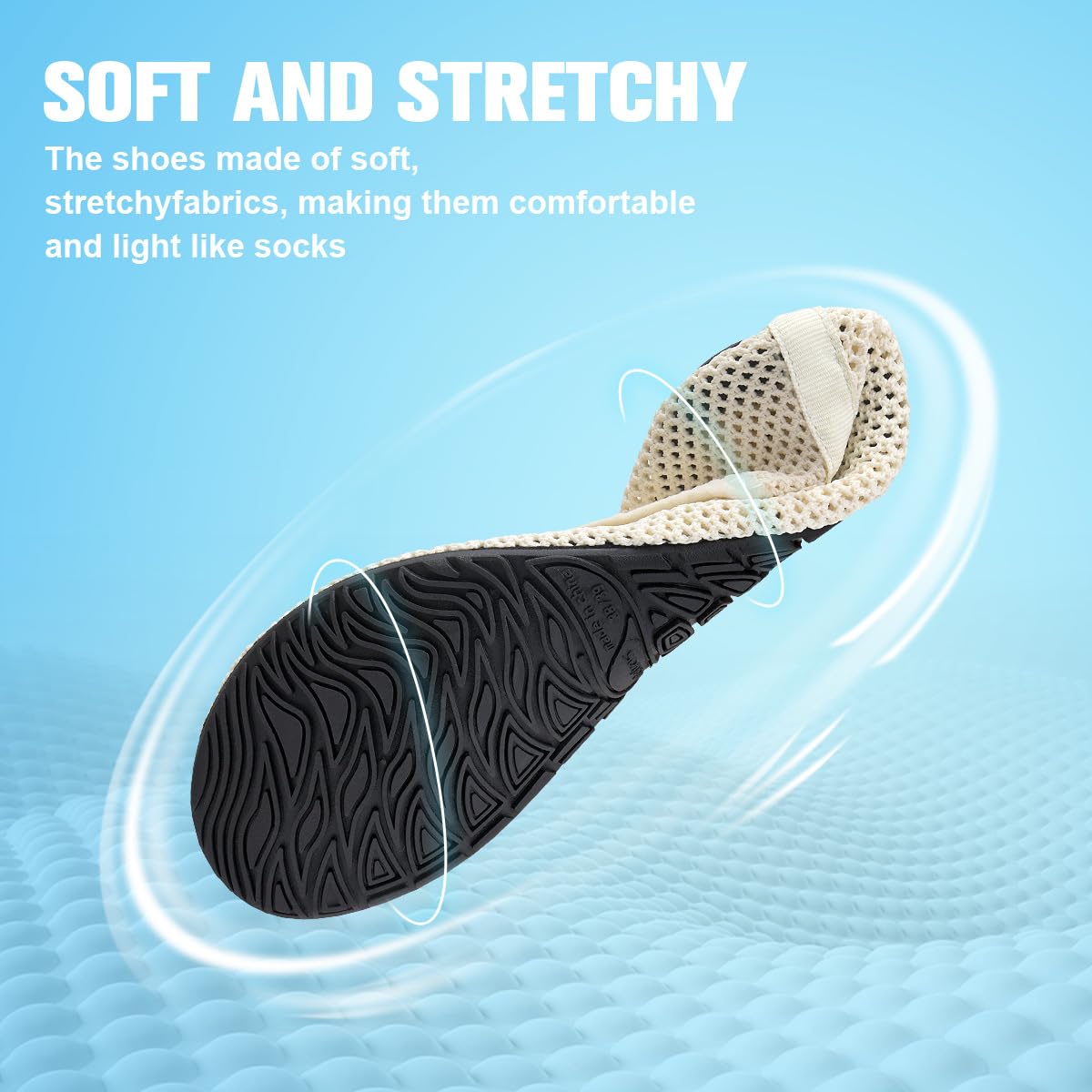 WateLves Badeschuhe Wasserschuhe Herren Damen Schwimmschuhe Strandschuhe Aquaschuhe Schnell Trocknend Breathable Surfschuhe Beach Pool Unisex