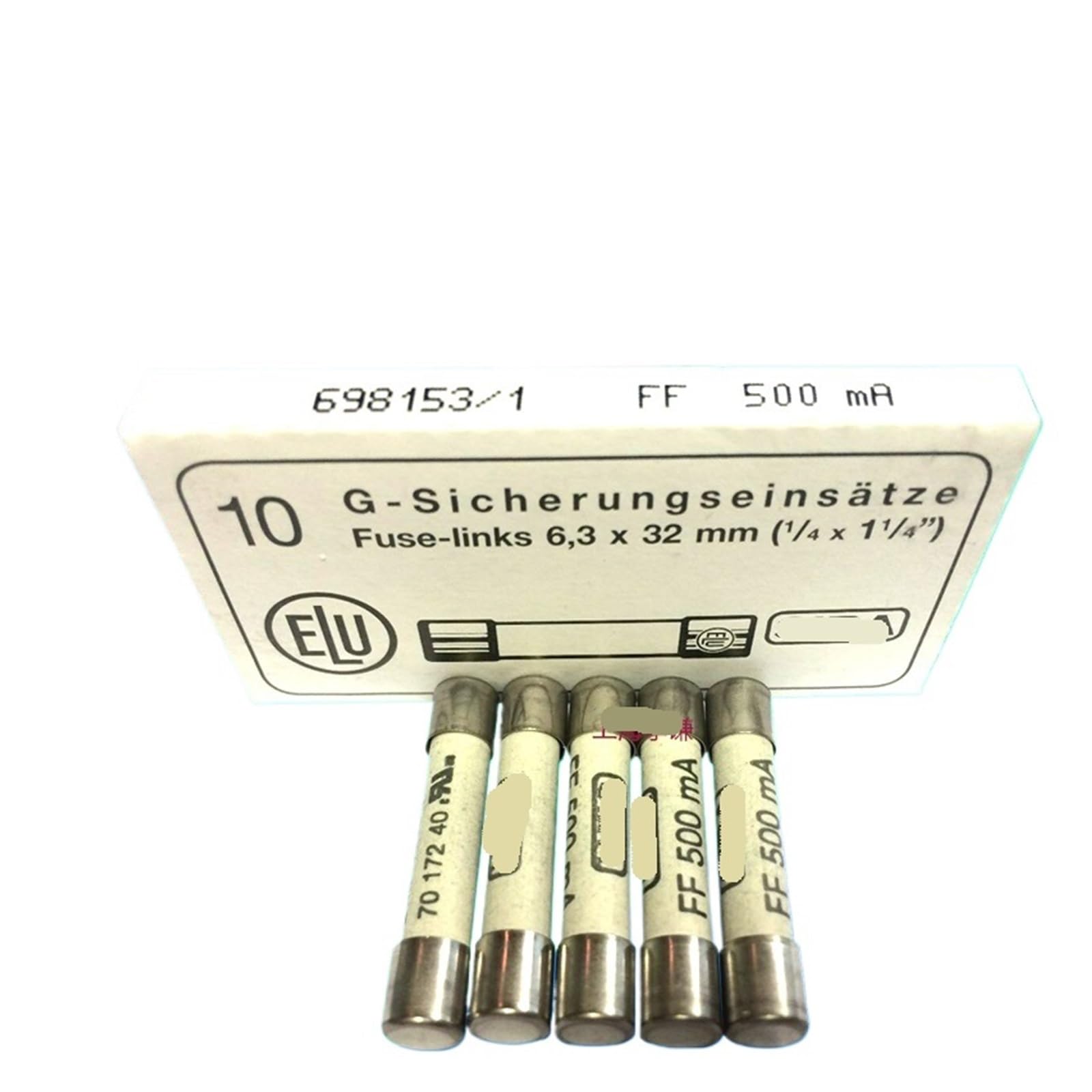 1 Uds fusible 7017240 fusible multímetro FF 400MA 630MA 800MA 1000V (Color : FF800MA)