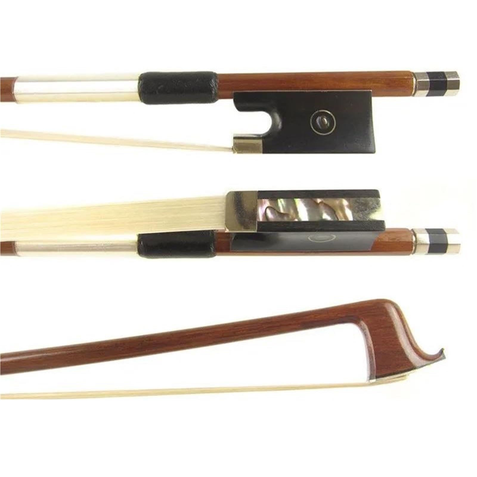 Archetti Per Violino Per Principianti Archetto Per Violino In Legno Naturale Argentato Realizzato Con Crine Di Cavallo