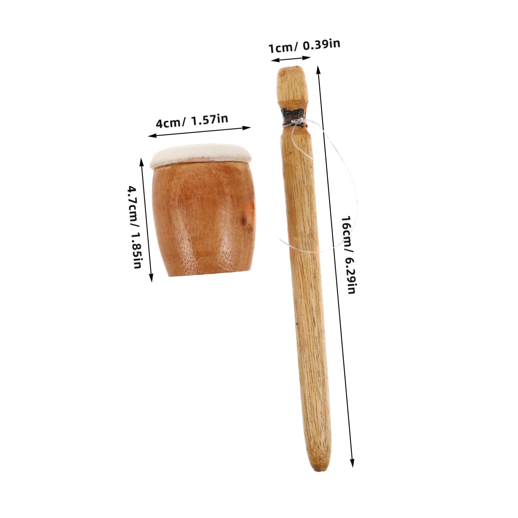 GALPADA Wooden Frog Sound Maker Educational Music Instrument Portable Guiro for Adults Unique Decor Safe Wooden Craft for Rhythm Learning