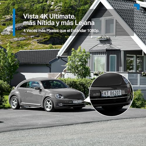 Miniatura 6 de Tapo C660 Kit - Cámara Vigilancia WiFi Exterior 360º, Panel Solar, 4K 8MP | Detección de Movimiento, Personas, Mascotas y Vehículos. Batería 10000mAh. Visión Nocturna Color. Alarma Luz y Sonido. IP65.