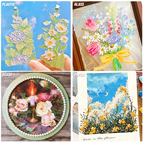 Axearte Soft Oil Pastels Set, 52 Colors Vibrant Creamy Oil Pastels Set With Painting Scraper, Art Supplies For Drawing, Blending, Layering, And Shading, Great Gifts For Artists, Kids, Beginners #TOP5