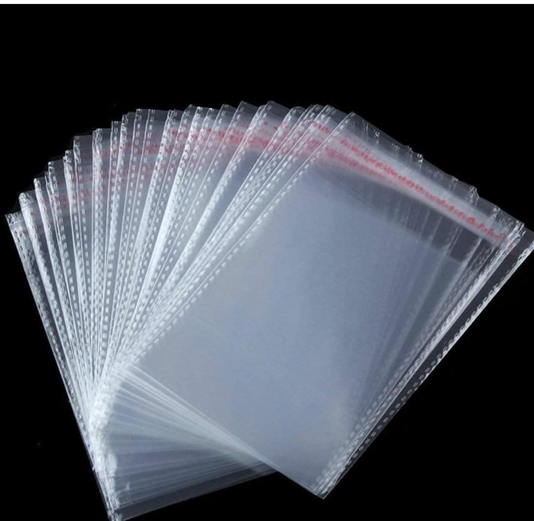 RETAILVIBES® 12x16 Inch | 30x40 Cm, 100 Pcs Self Adhesive BOPP Plastic Seal Transparent Packing Bags Pouches for Multipurpose Garments Saree Shirt T-Shirt Packing Bag (B09GK2FD1W) Amazon Price History, Amazon Price Tracker
