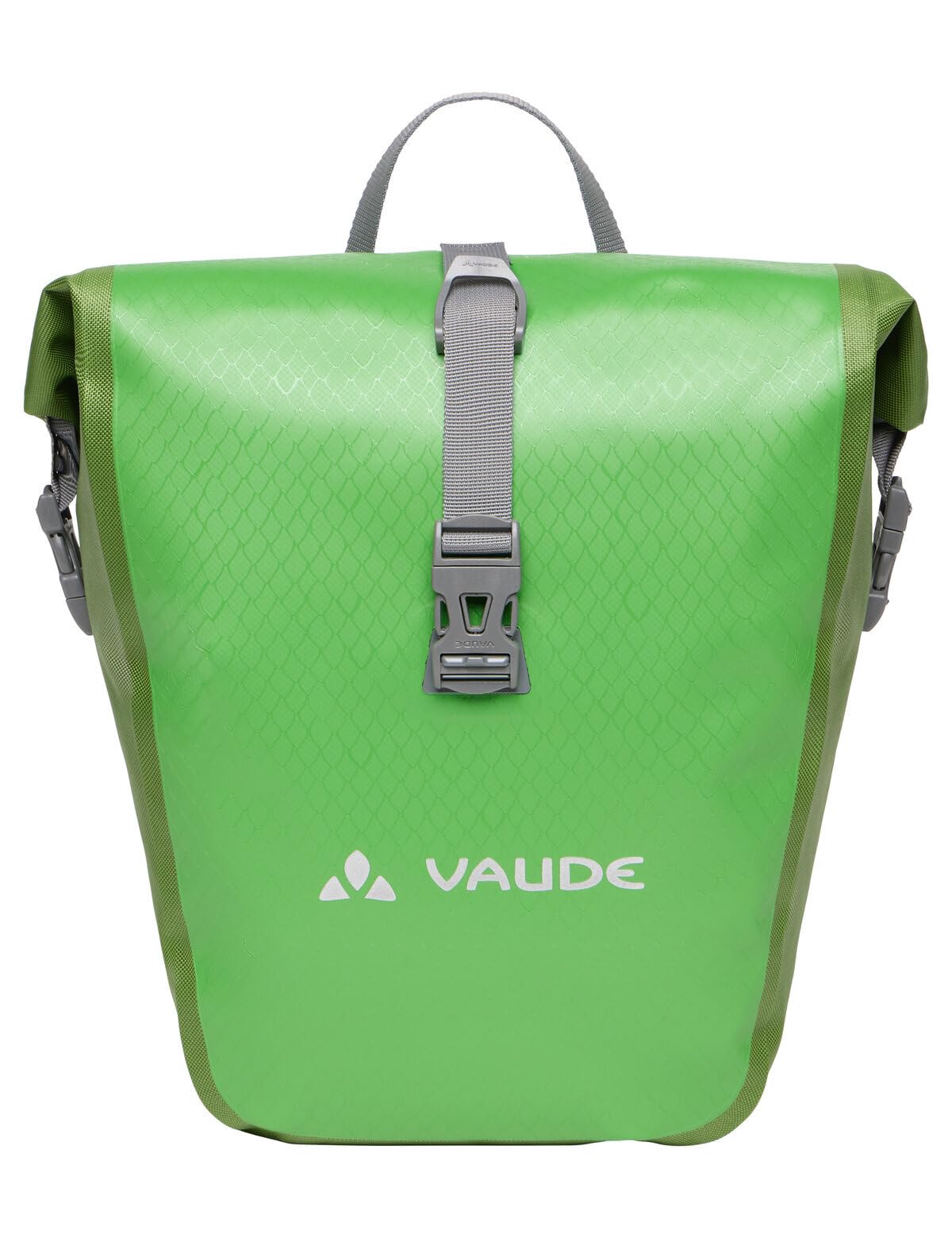 VAUDE Aqua Front –Alforjas delanteras para bicicleta – Juego de 2 bolsas para bici adaptables a la carga e impermeables – Talla Única