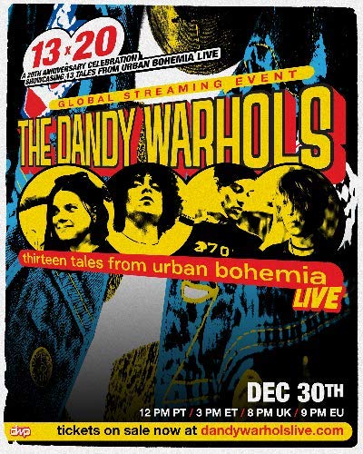 Page de couverture de Courtney Taylor Taylor - Interview with The Dandy Warhols - Rock Your Lyrics Backstage - The Podcast