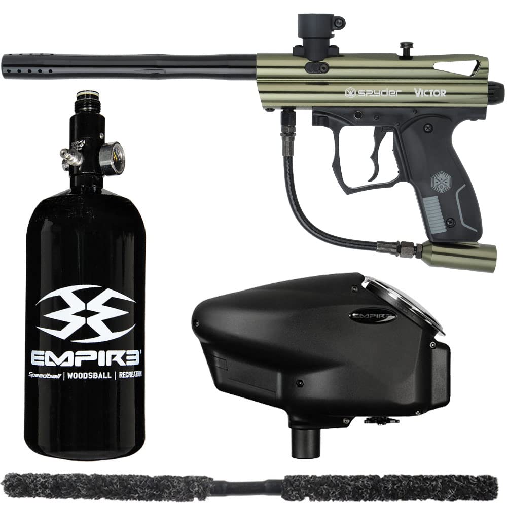 Action Village Kingman Spyder Victor Core Paintball Gun Package Kit