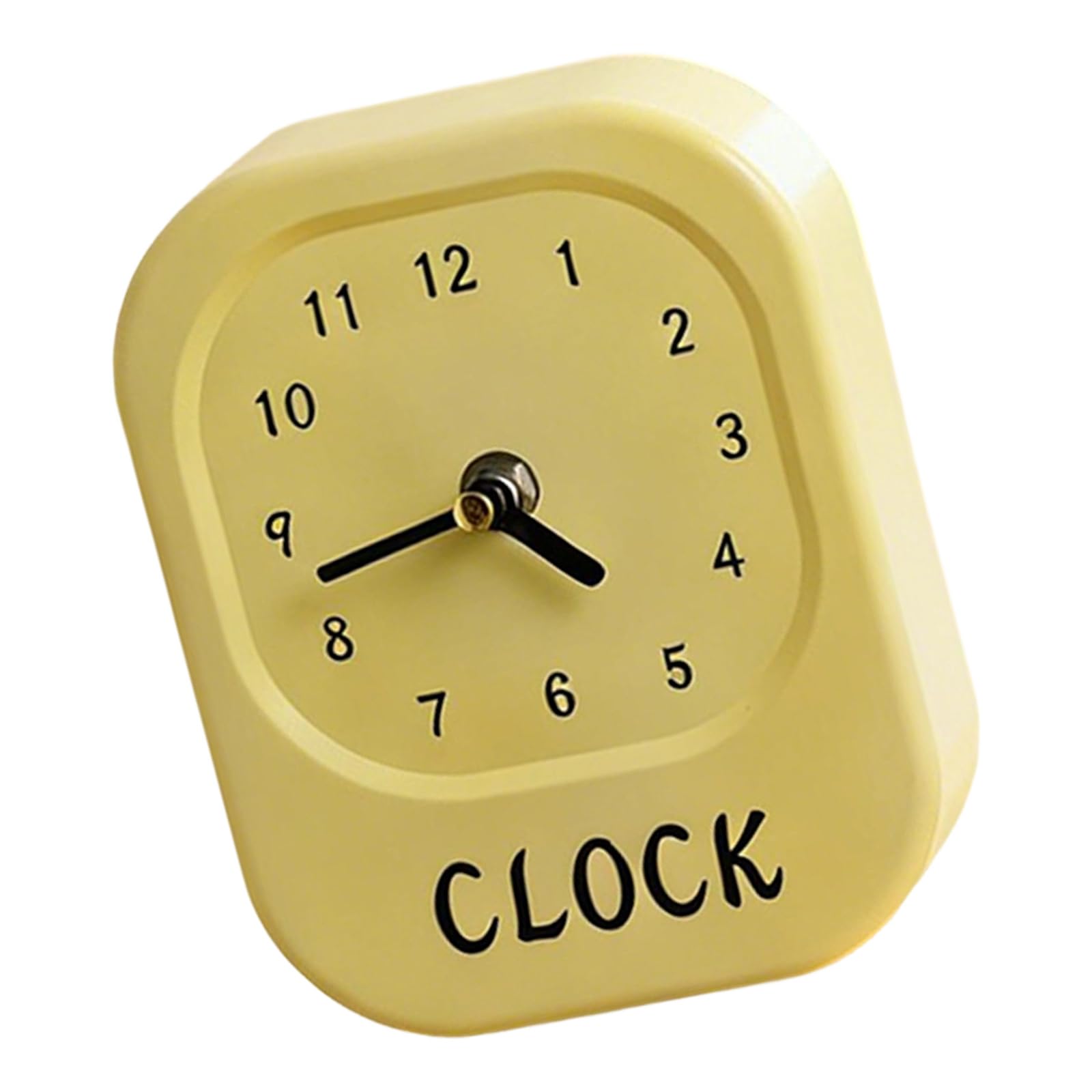 Nvoqilin B Analog Table Clock On Stand,Decorative Desk Shelf Clocks Small Silents Edside Clock For Edroom Living Room Decors Small Desk Clocks Attery Operated