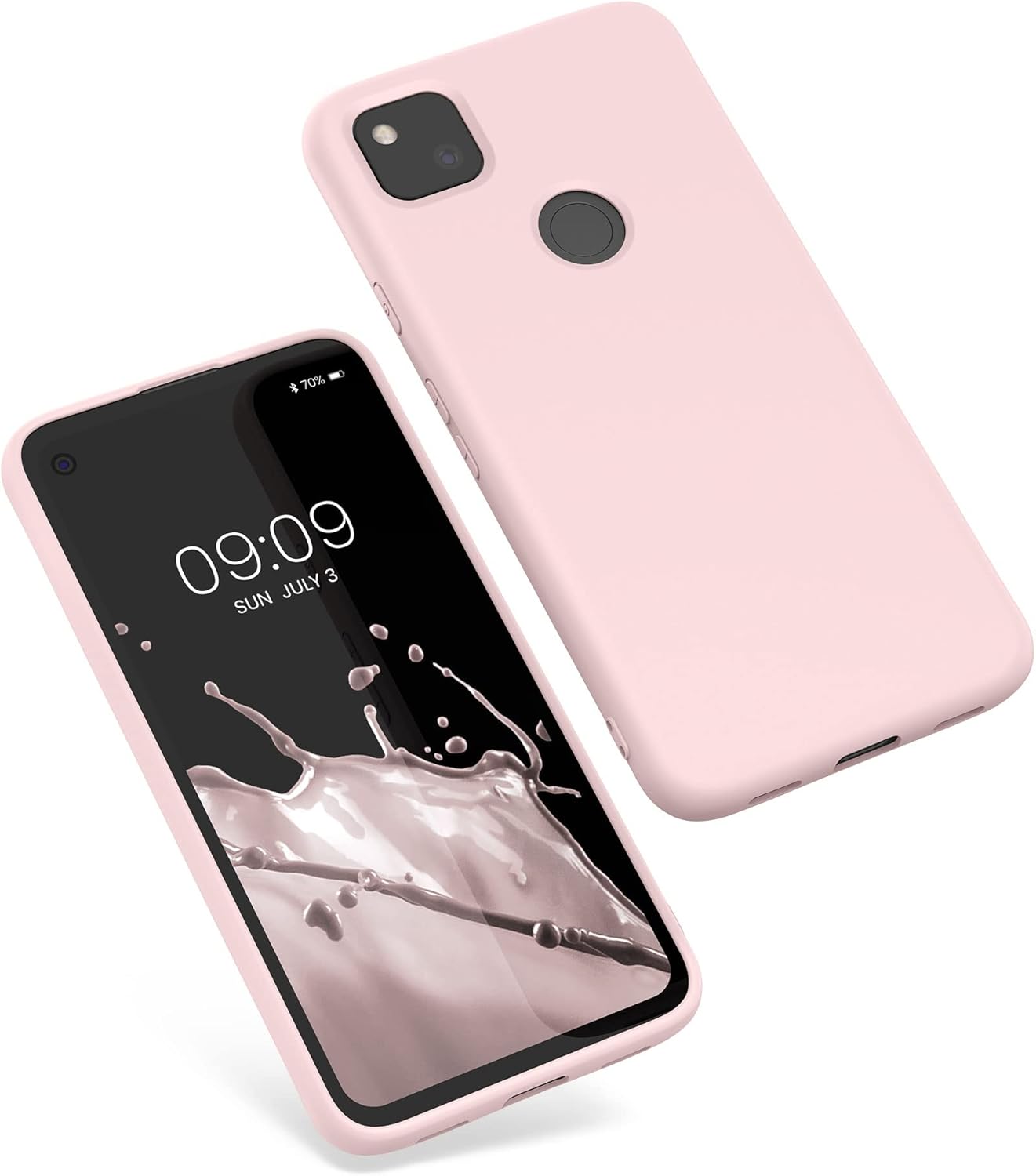 kwmobile Case Compatible with Google Pixel 4a Case - Slim Protective TPU Silicone Phone Cover - Coconut Swirl 6 61rqFpNWeIL. AC SL1500