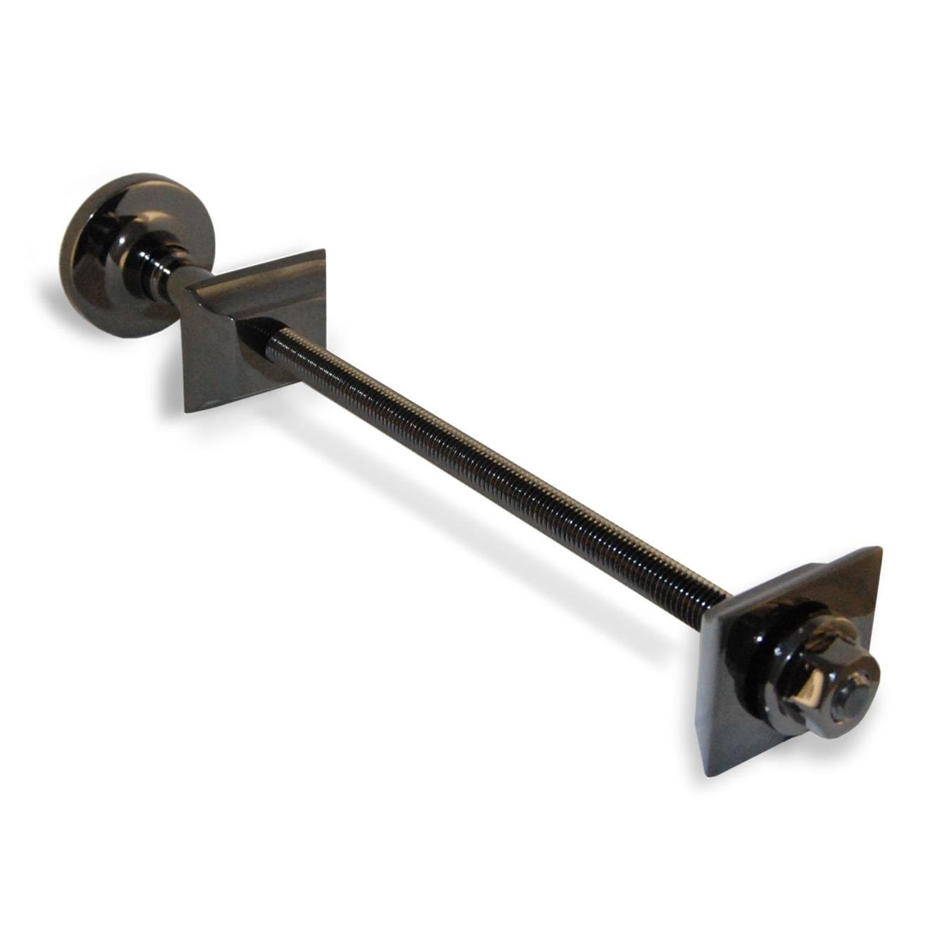 Smr Bathrooms Black Nickel West Radiators W-Trs-Lux-Bl Cast Iron Radiator Luxury Wall Stay/Tie
