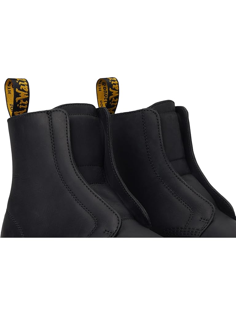 Black Dr. Martens Zebzag Laceless