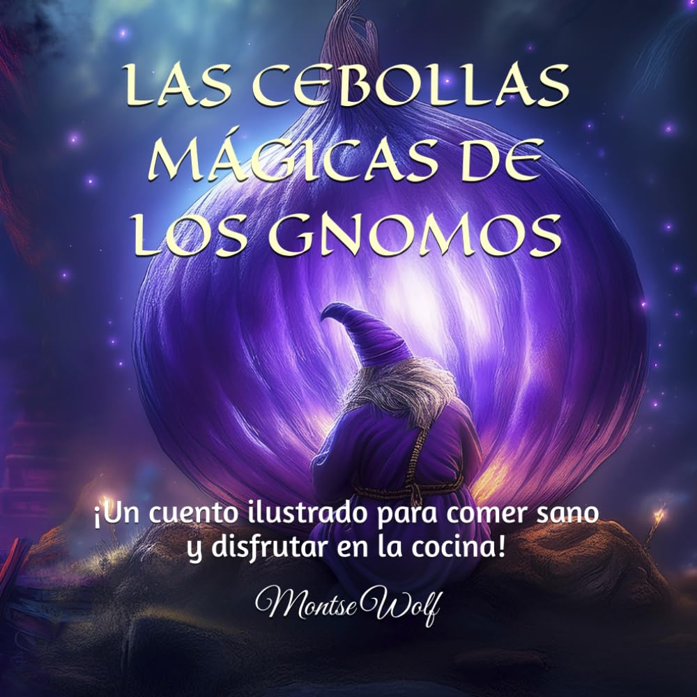 LAS CEBOLLAS MÁGICAS DE LOS GNOMOS: ¡Un cuento ilustrado para aprender a comer sano y disfrutar en la cocina!