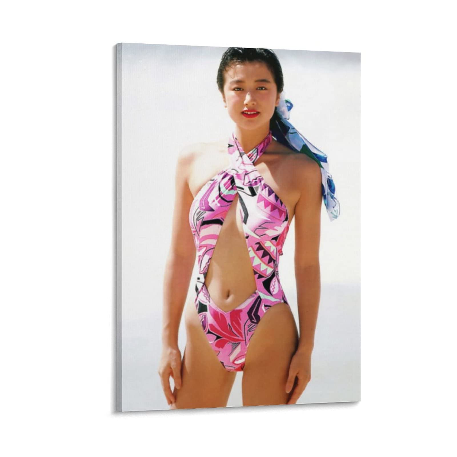 油絵　[月下の水着]   アート　インテリア　美術品 油絵 [月下の水着] アート インテリア 美術品