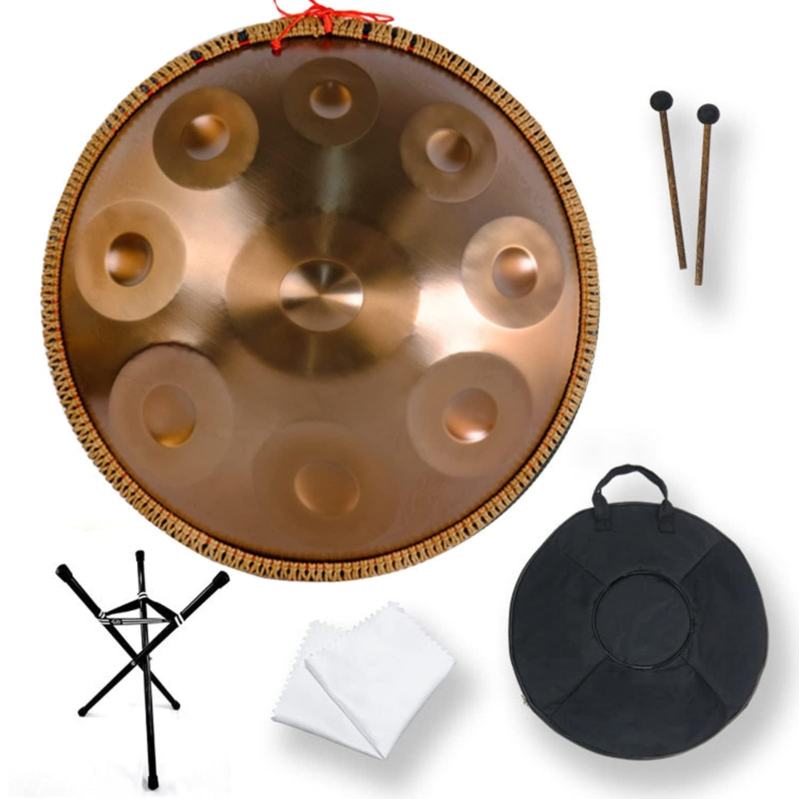 Amazon.com: Handpan Drum Steel Hand Pan, 9/10/12/14 Notes Hand