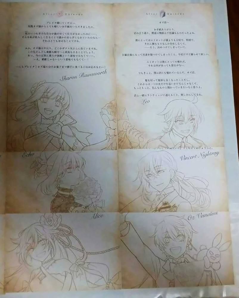 PandoraHearts パンドラハーツ パンドラボックス イラストカード付き PandoraHearts」 オフィシャルアニメーションガイド ~パンドラ