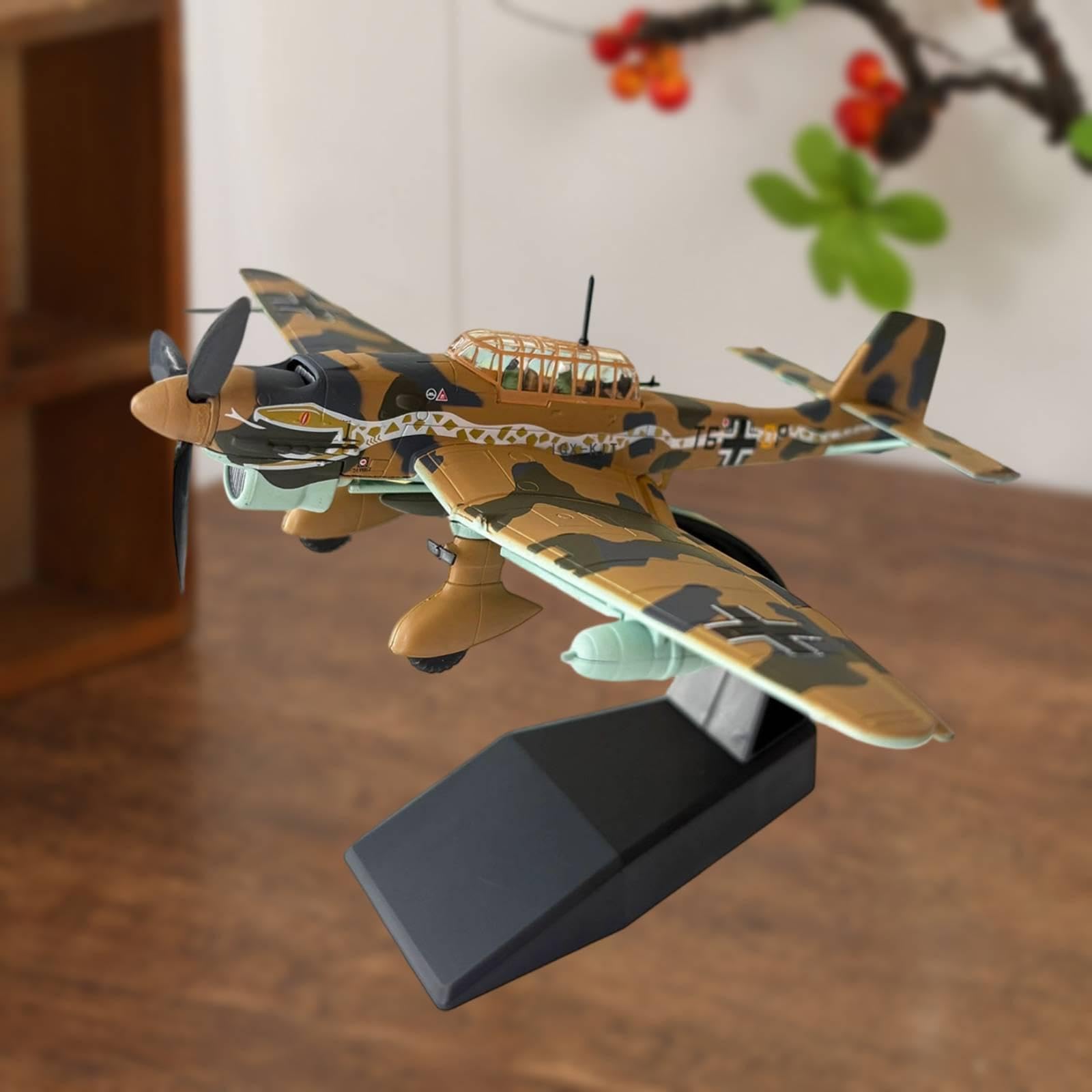 Modellino di Aereo da Caccia in 1/72, assemblaggio Realistico, Giocattolo da Costruire per la Camera da Letto, la mensola, e, Style C