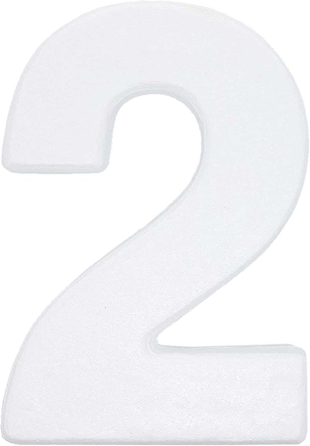 12 Inches Bright Creations Foam Number 2 for DIY Crafts