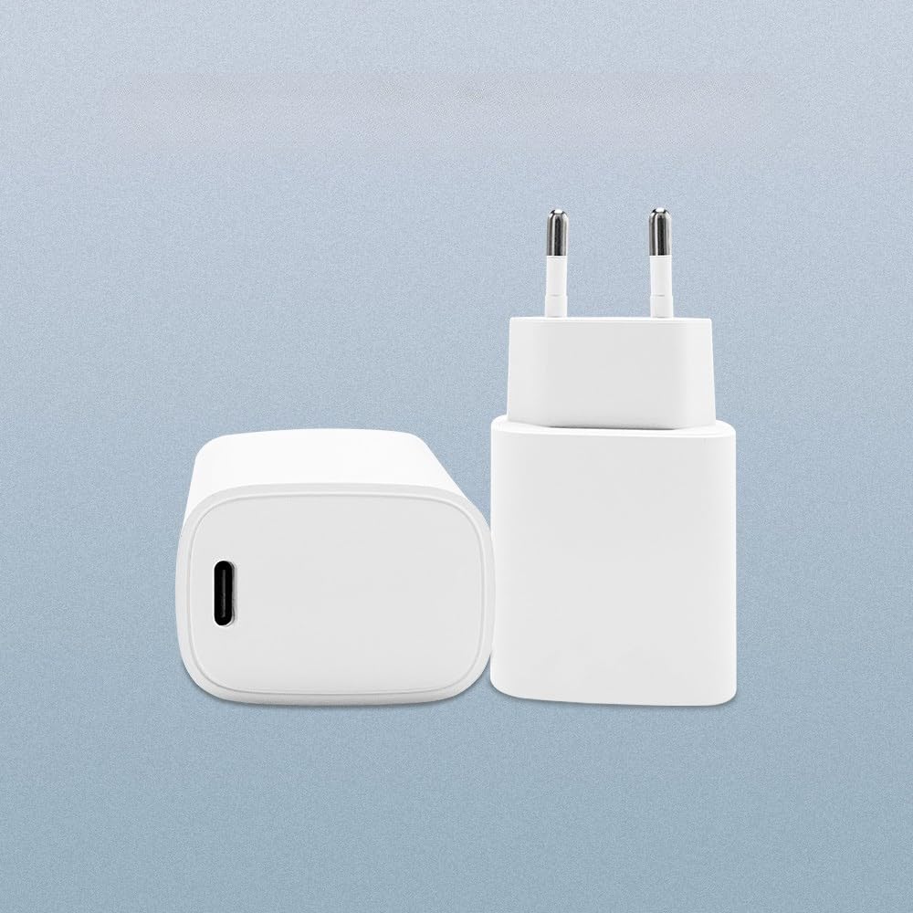 Szybka ładowarka USB C PD 30 W, zasilacz USB A PD 3.0 do Google Pixel 9 Pro, iPhone 17/16/15/14/13/Pro Max/9/8 Pro/8/7 Pro/6, Samsung Galaxy, podwójny port