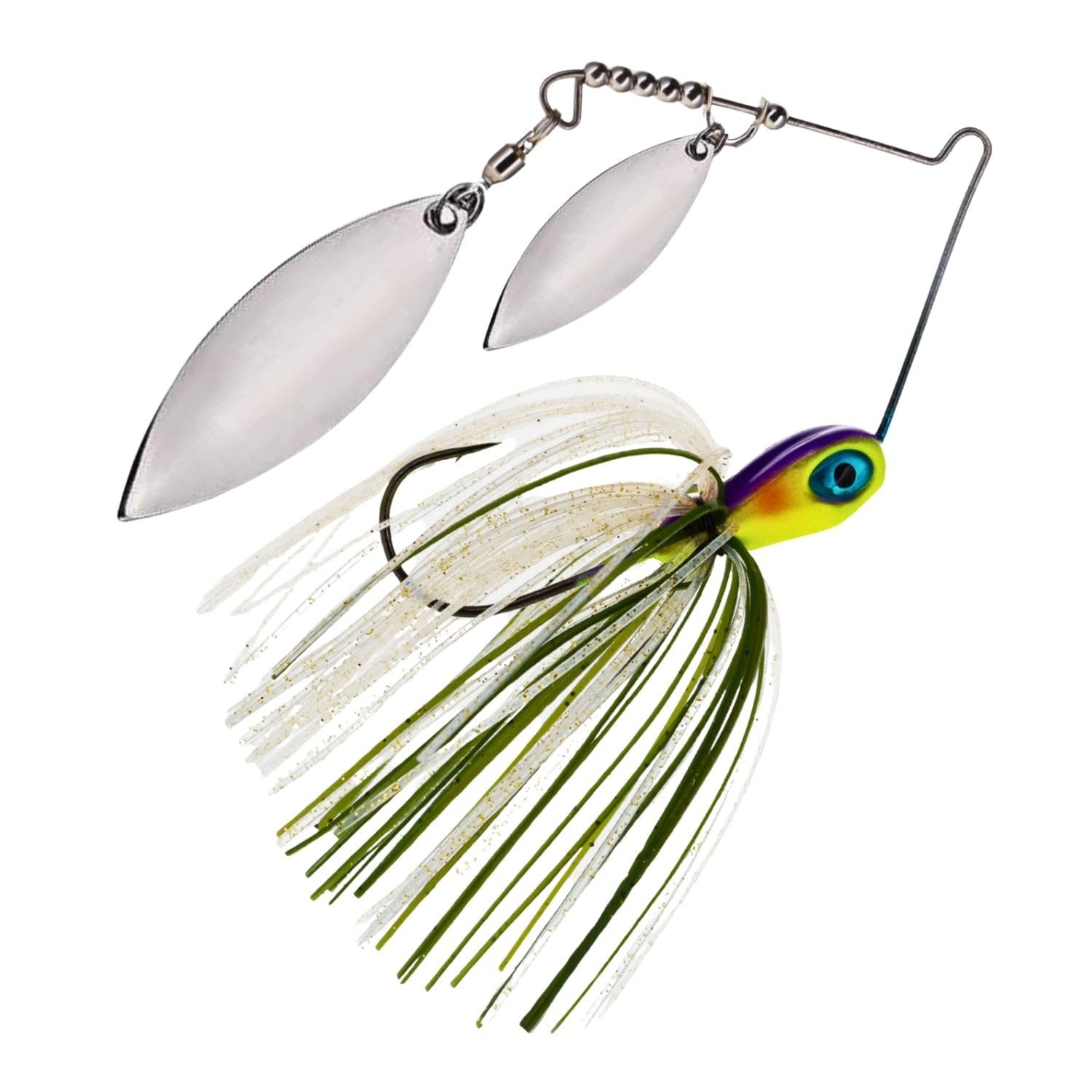 Reaction Tackle Tungsten Spinner Bait - 1/2 oz - Sunrise (2 Pack)