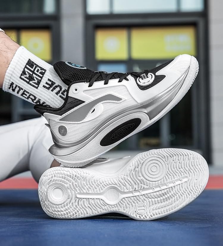 Męskie buty do koszykówki antypoślizgowe, odporne na zużycie, amortyzujące, lekkie, oddychające sportowe treningowe Buty spacerowe
