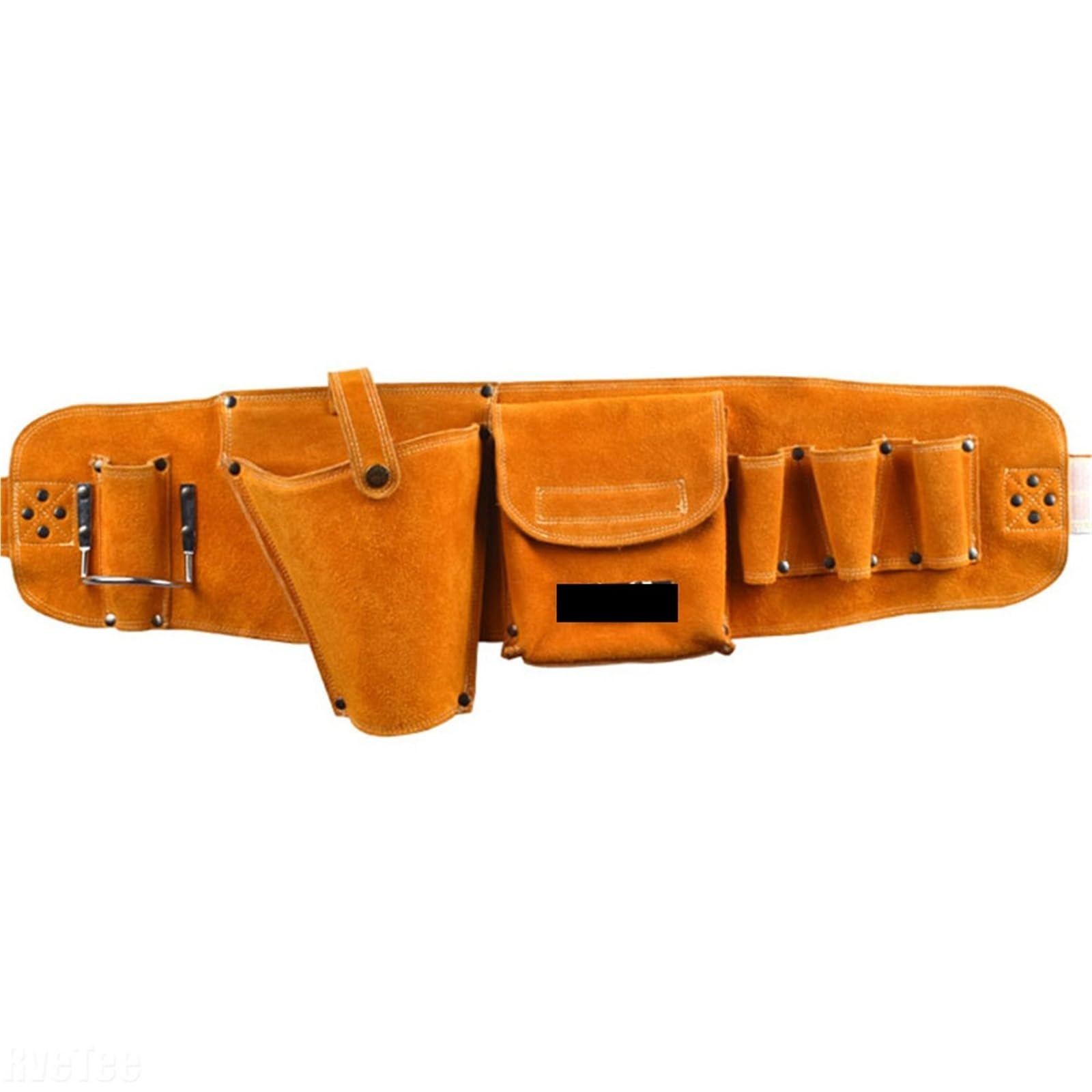 Étui pour perceuse Étui de perceuse en Cuir Vache, Sac à Outils Taille, Ceinture électrique Durable, Pochette avec for, Tournevis