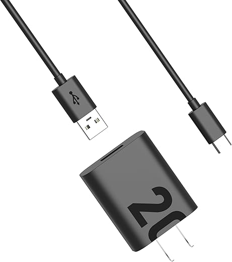 Motorola TurboPower 20 QC3.0 Charger with 1m USB-A to USB-C Cable for Moto G Play 2023/2024, G Power 2022/2023 5G, G Stylus 2022/2022 5G/2023/2023 5G, G 5G 2023/2024, Edge 2022/Edge+ 2022/2023