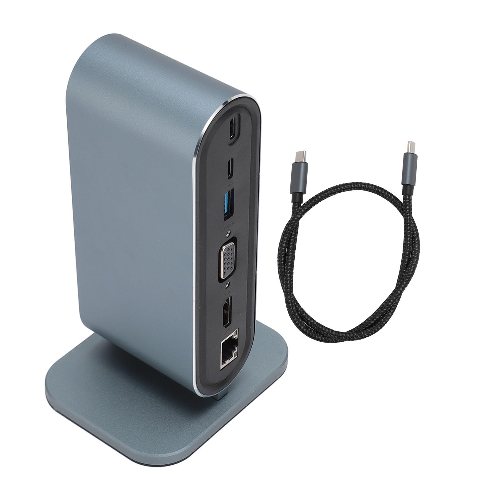 Sponsored Ad – 12 in 1 USB C Hub 4K Docking Station, USB C Docking Station for Efficient Data Management, with 100W PD3.0, VGA, USB 3.0, Memory Card, Gigabit Ethernet, 10 Gbps USB C Data Port