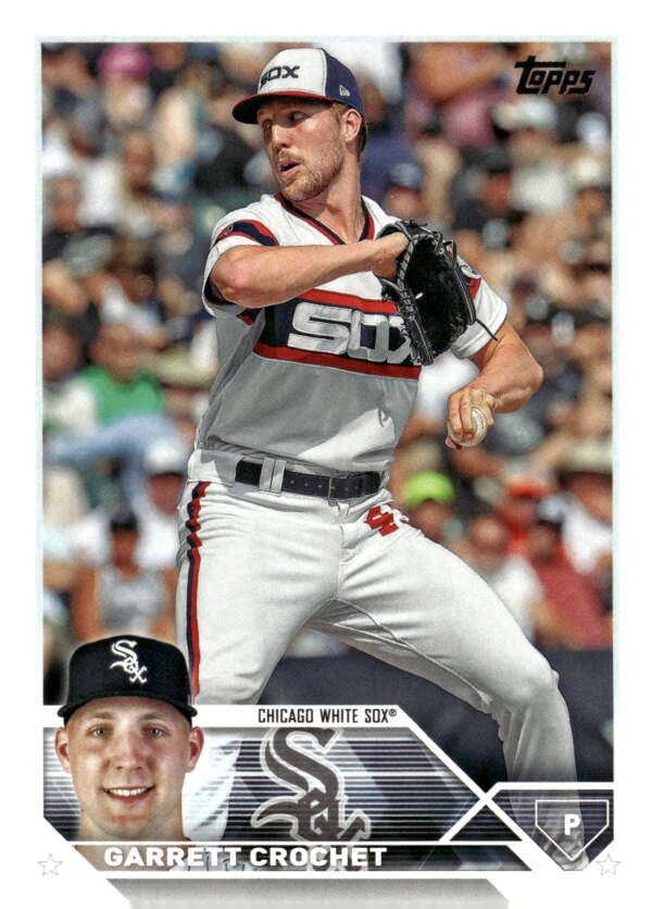 Amazon.com: 2023 Topps Update #US39 Garrett Crochet Chicago White