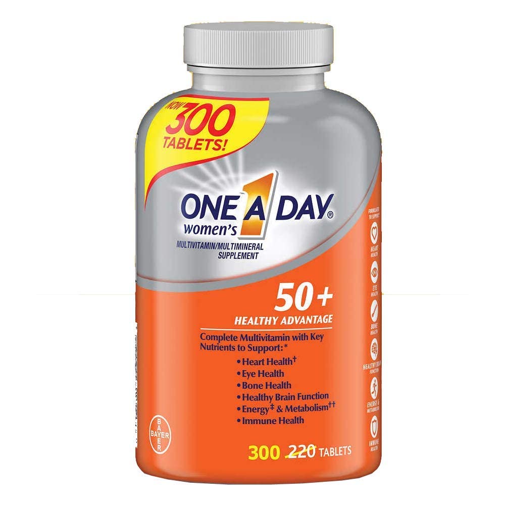 OOne-A-Day Womens 50+ Healthy Advantage Multivitamin 300 Tablets (B0C7D27386) Amazon Price History, Amazon Price Tracker