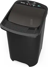 Tanquinho de lavar roupa Mueller 10 kg com superesfregador MLT10C 127V Preto