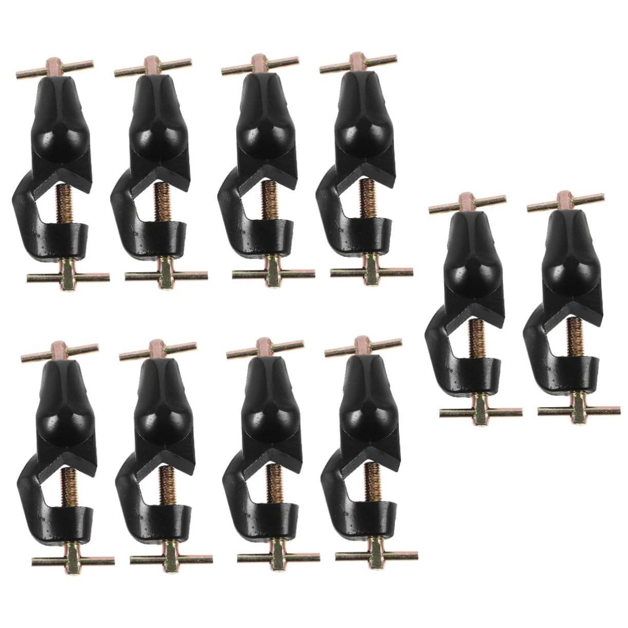 OUNONA 5 Set Di Morsetti A Croce Per Impieghi Gravosi Supporti Per Morsetti Da Laboratorio Forniture Da Laboratorio 2 Pezzi*5