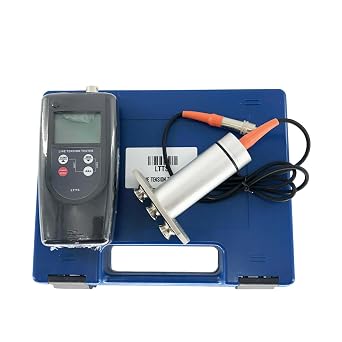 Line Tension Tester Gauge Meter Yarns Wire Tension Meter Tension Gauge with Unit Kgf gf N Lbf Tension Range 0 to 9.8N High Resolution 0.001N for Yarns Fibers