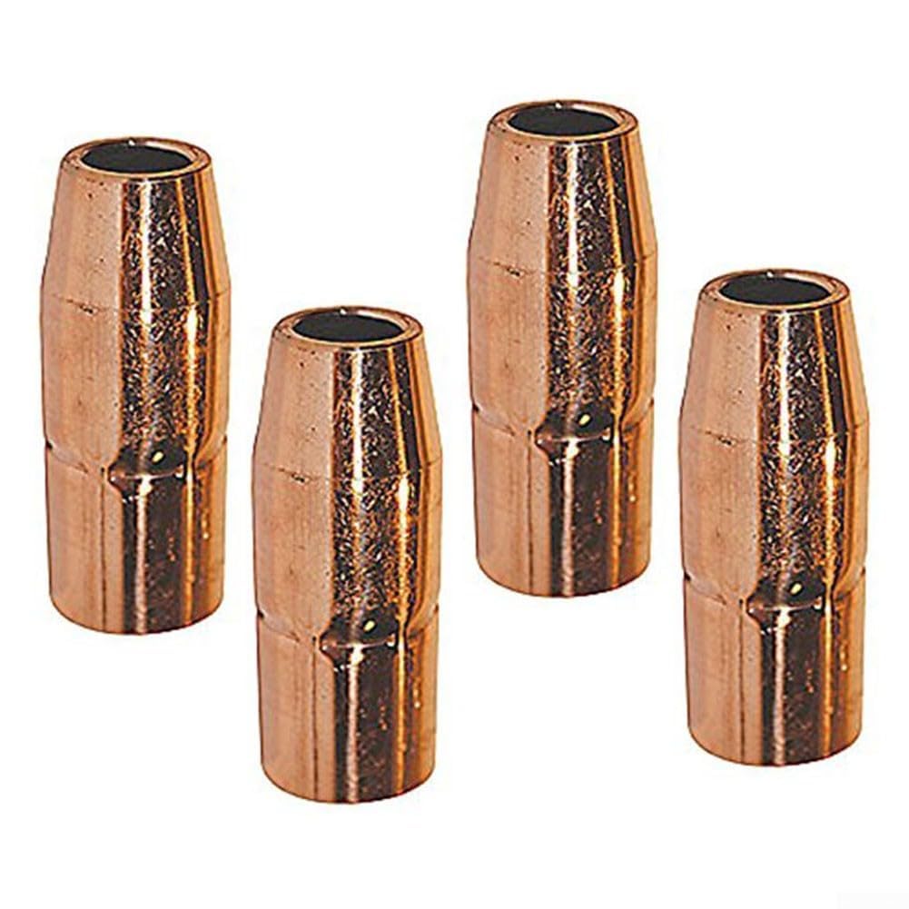 Ugelli a gas per saldatura, modello 169724, confezione da 4 pezzi di ricambio per saldatura Miller M25 M40 MIG, compatibili con apparecchiature MIG Torch