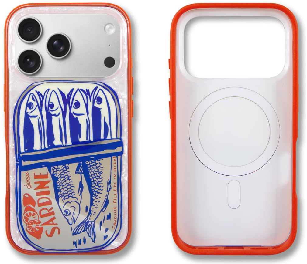Sonix Case for iPhone 17 Pro | Compatible with MagSafe | 10ft Drop Tested | Sardines