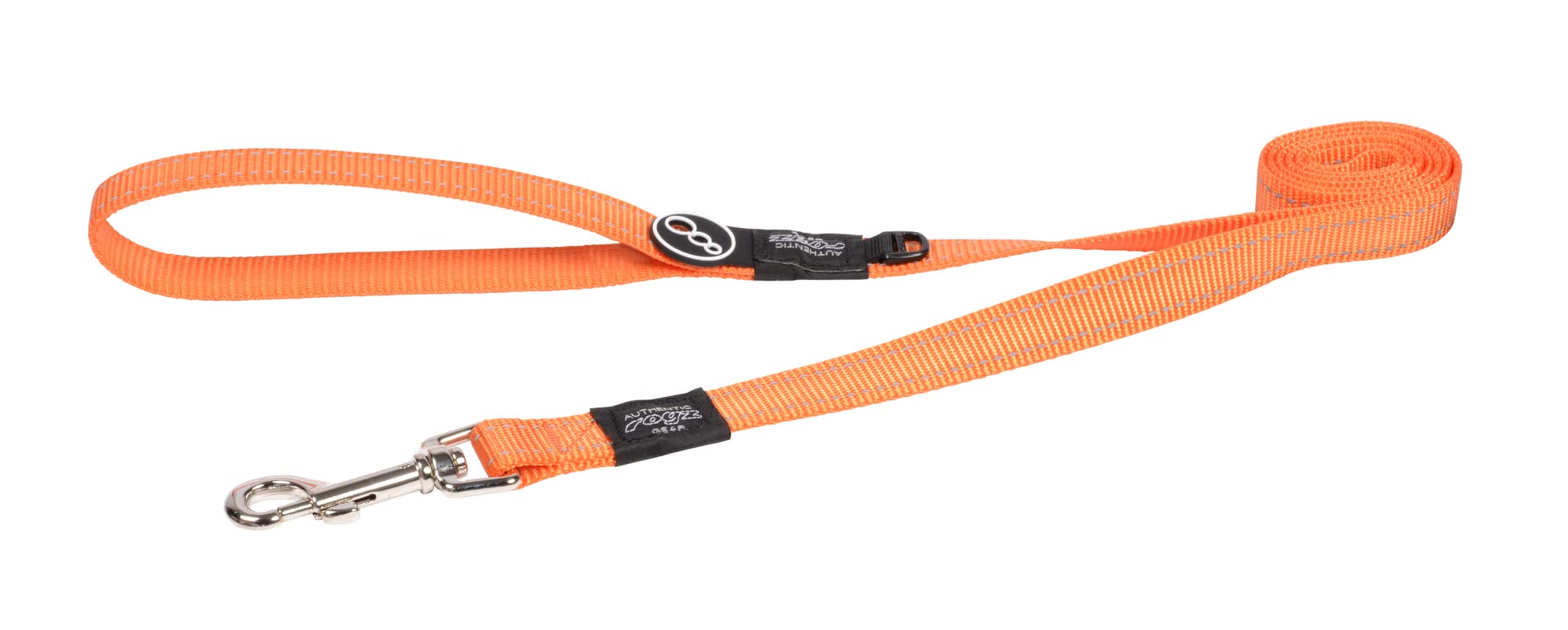 Reflective Dog Leash for Large Dogs 3 4 wide 6 long Orange