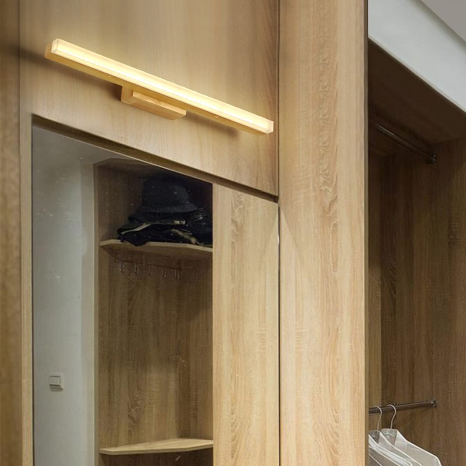 Wasserdichte Badezimmer-Spiegelleuchte, kreative Wandlampe für Make-up, Schlafzimmer und Ankleidezimmer, 41 cm, modernes Design, einfache Installation