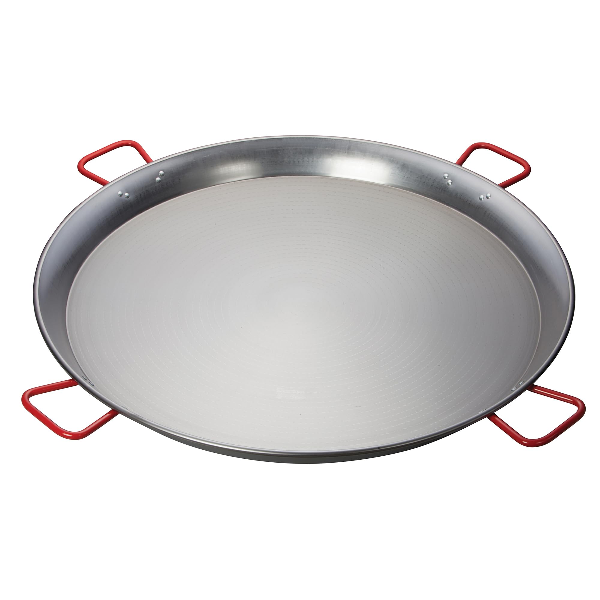 Winco CSPP-35, 35-1/2" Paellera, Acero al Carbono Pulido Español Alimento Mediterráneo