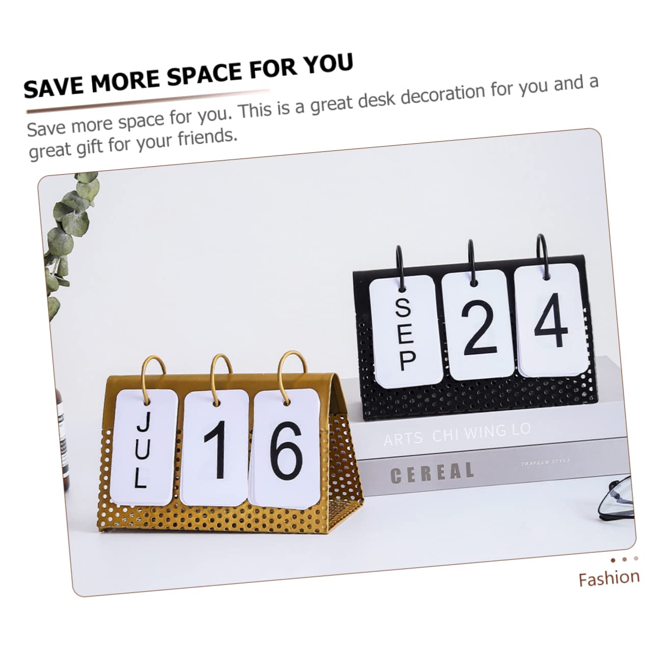 3pezzi Per Mensile Design e Base Stabile Planner Desk Decorativo Per Pianificazione Quotidiana