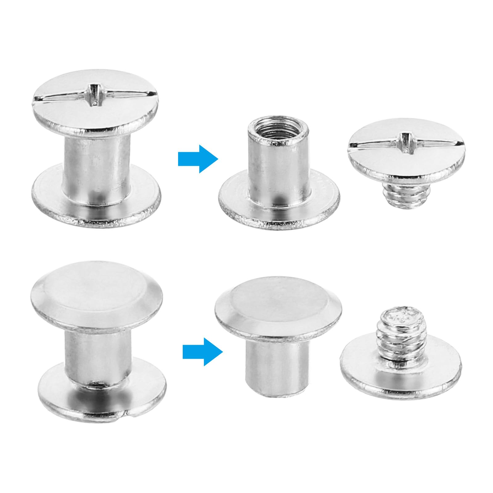 PATIKIL M5x6mm Chicago Screws - Image 4