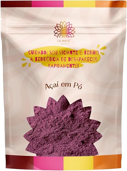 Açaí em pó desidratado premium - Ca.Nuts