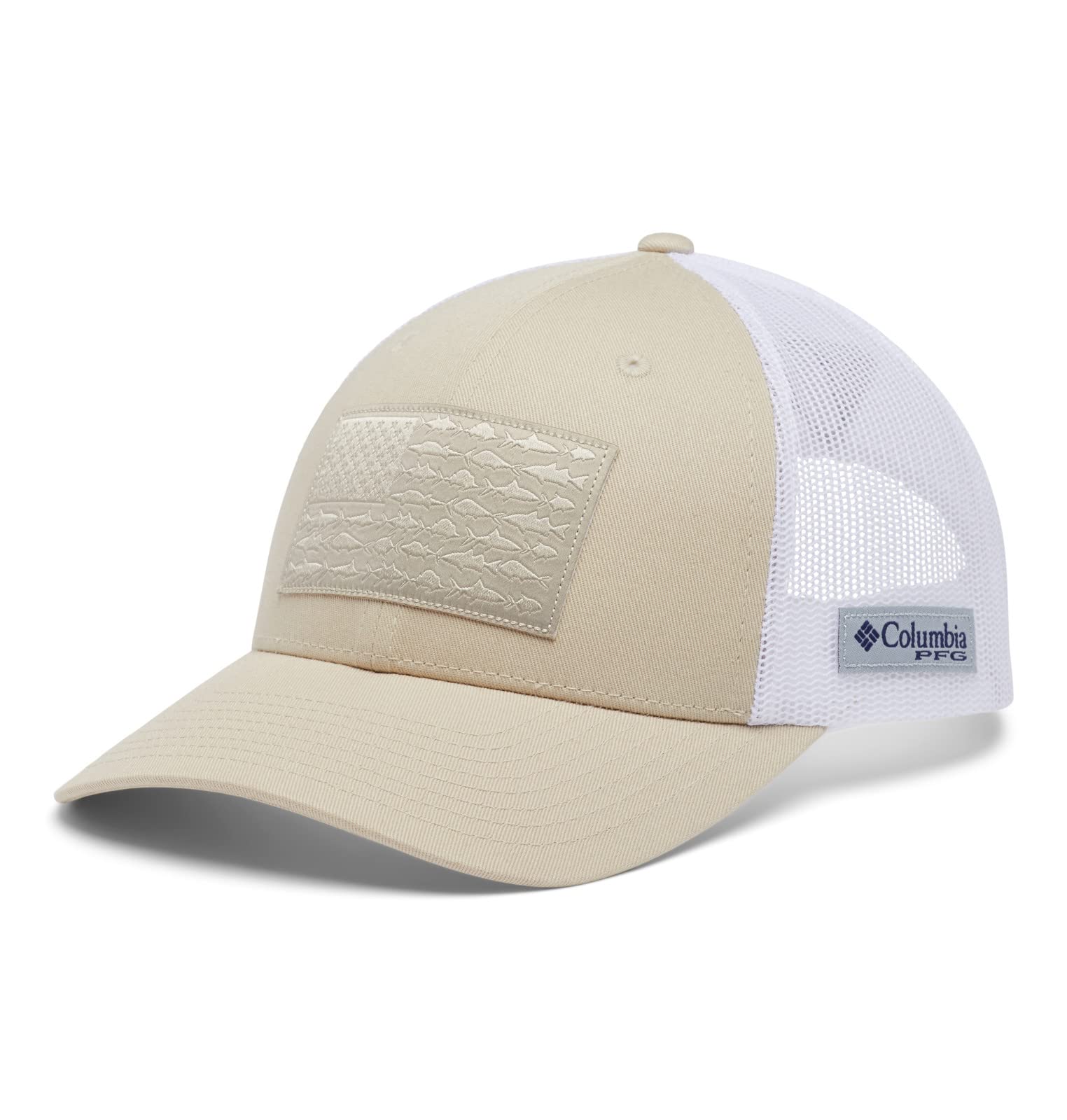 Columbia PFG Fish Flag Mesh Snap Back, Snapback Kappe für Unisex