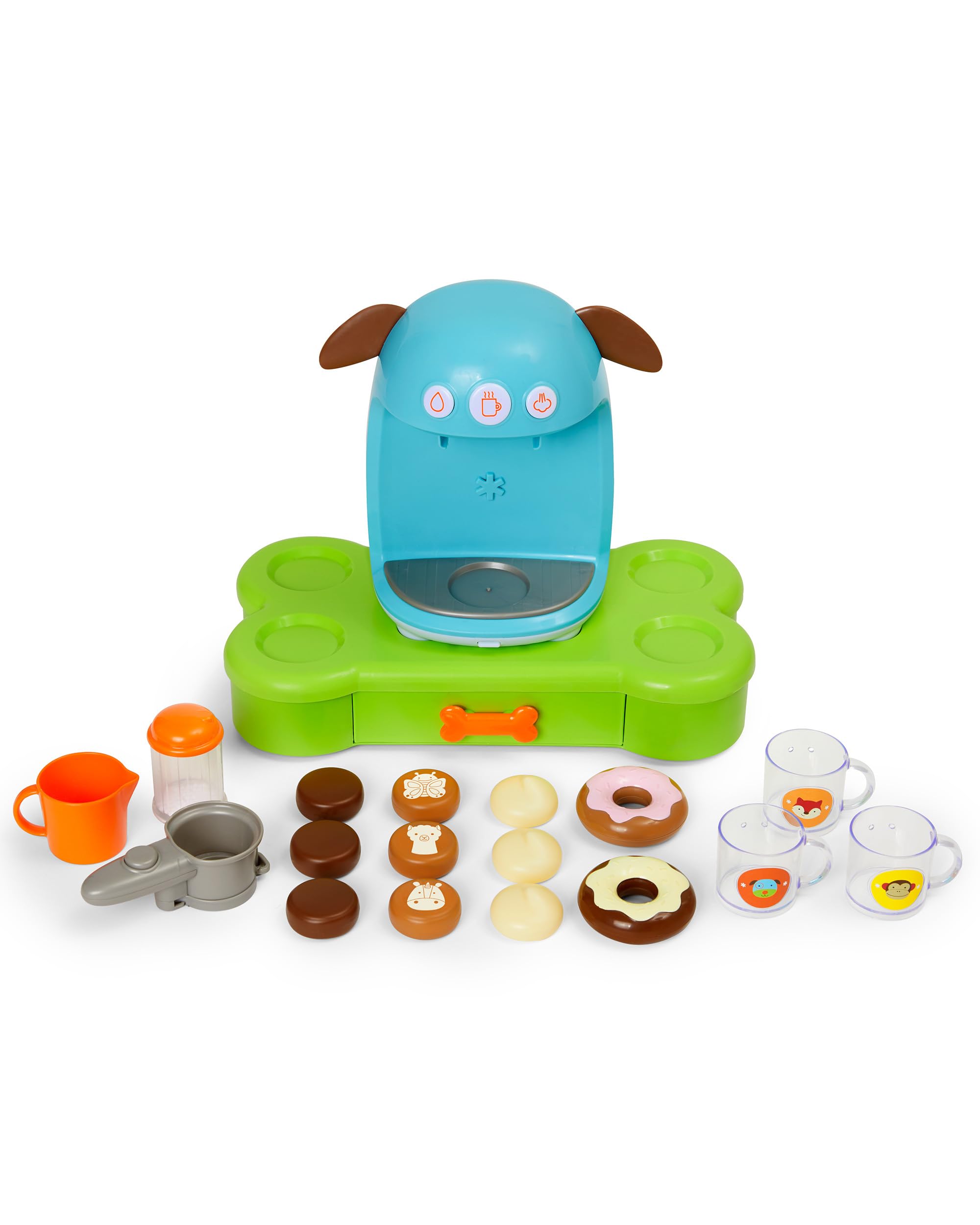 Amazon.com : Skip Hop Kids Kitchen Play Set, Zoo Bark-ista Café